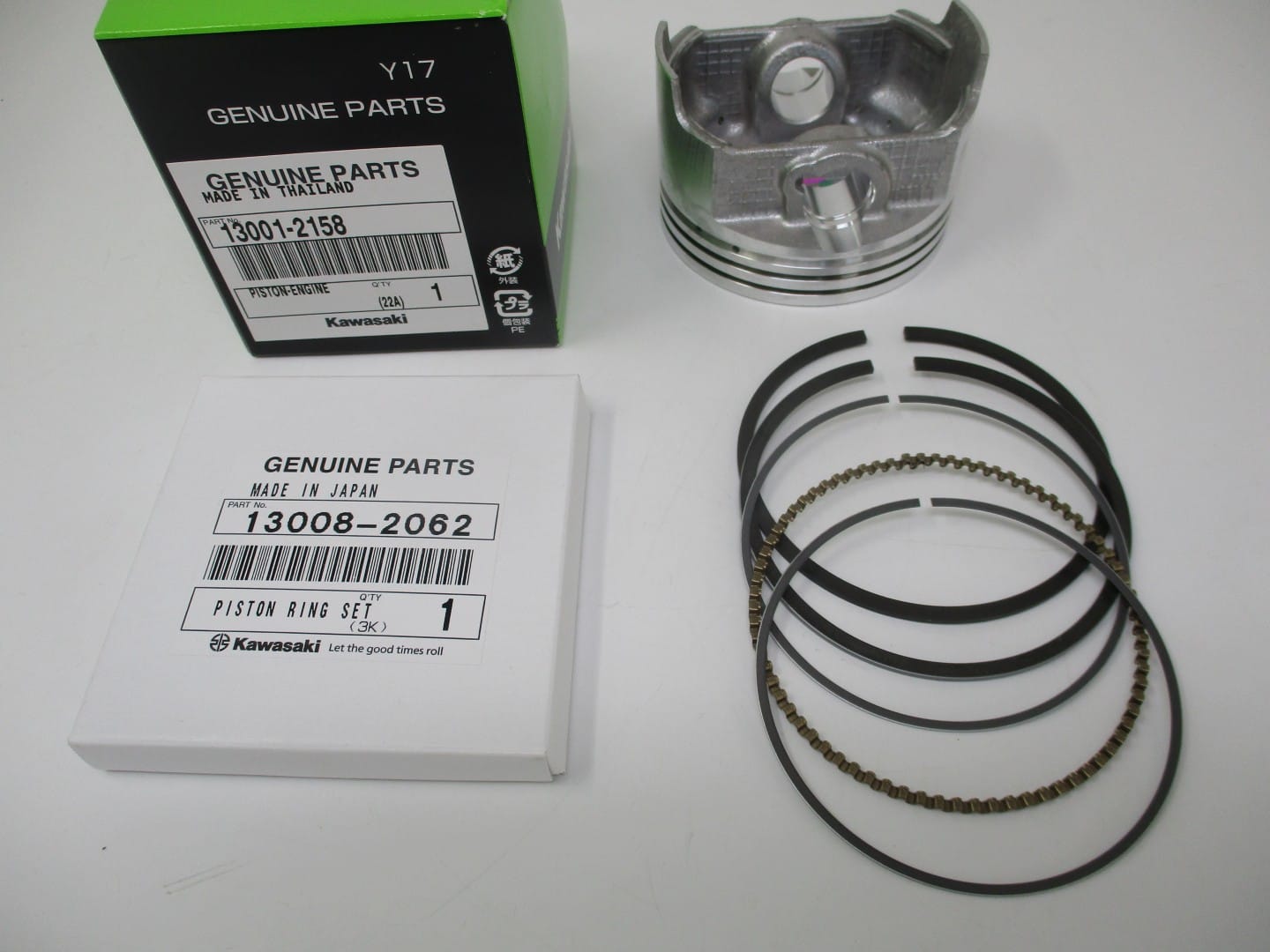 Genuine Kawasaki 13001-2158 Piston & Rings 13008-2062 for FD731V Standard - Image 3