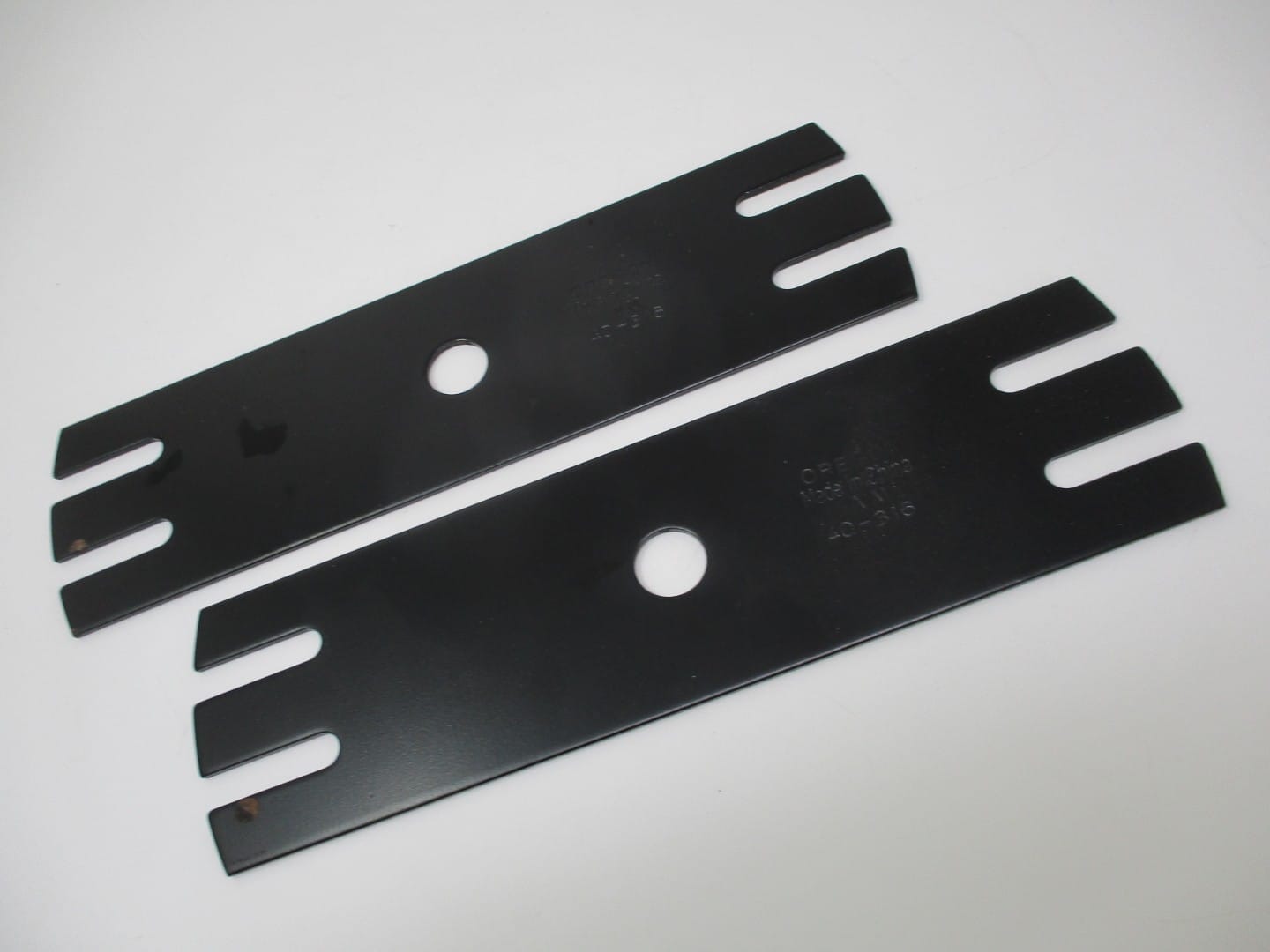 2 Oregon 40-316 Edger Blades 8" x 2-1/2" MTD 781-0080 781-0080-0637 787-01503