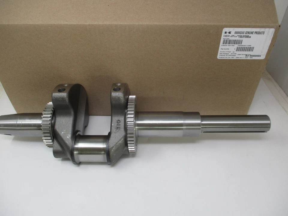 Genuine Kawasaki 13031-0856 Crankshaft 4 9/32” FX921V FXT00V 13031-7080 1000 - Image 3