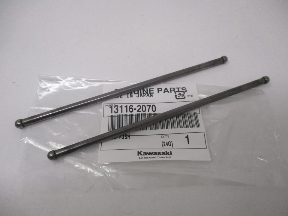 2 Genuine Kawasaki 13116-2070 Push Rod 13116-2069 FD440V FD501D FE170 13116-2069 - Image 2