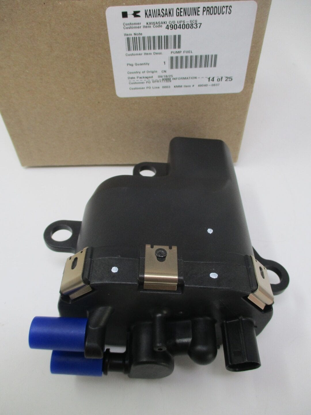 Genuine Kawasaki 49040-0837 Nikki Electric Fuel Pump FX730V FX781A FX820A FXT00V - Image 5