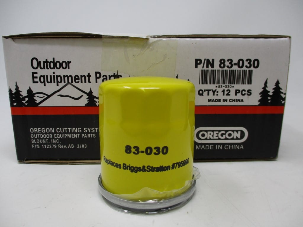 Oregon 83-030 Crosses to Briggs & Stratton 795990 Oil