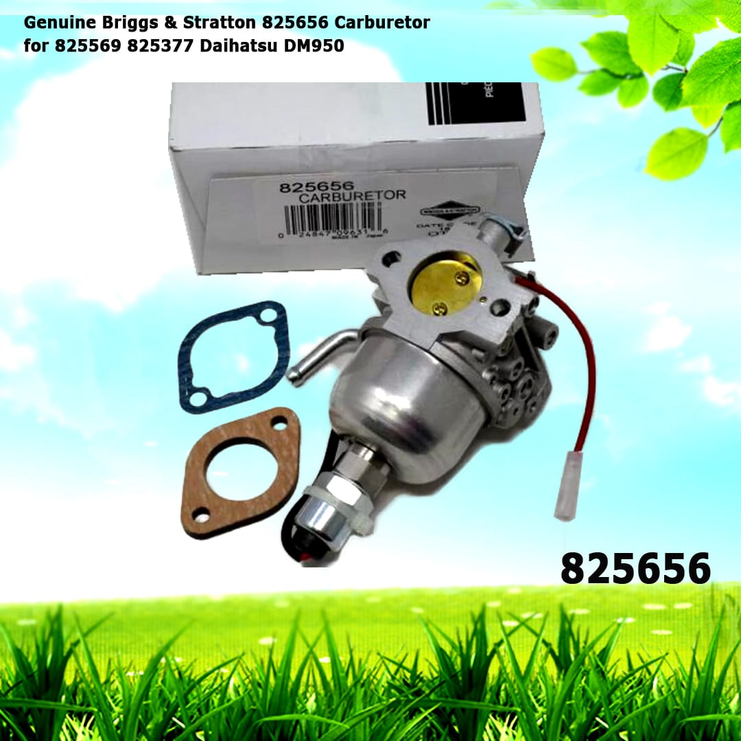 Genuine Briggs & Stratton 825656 Carburetor for 825569 825377 Daihatsu DM950