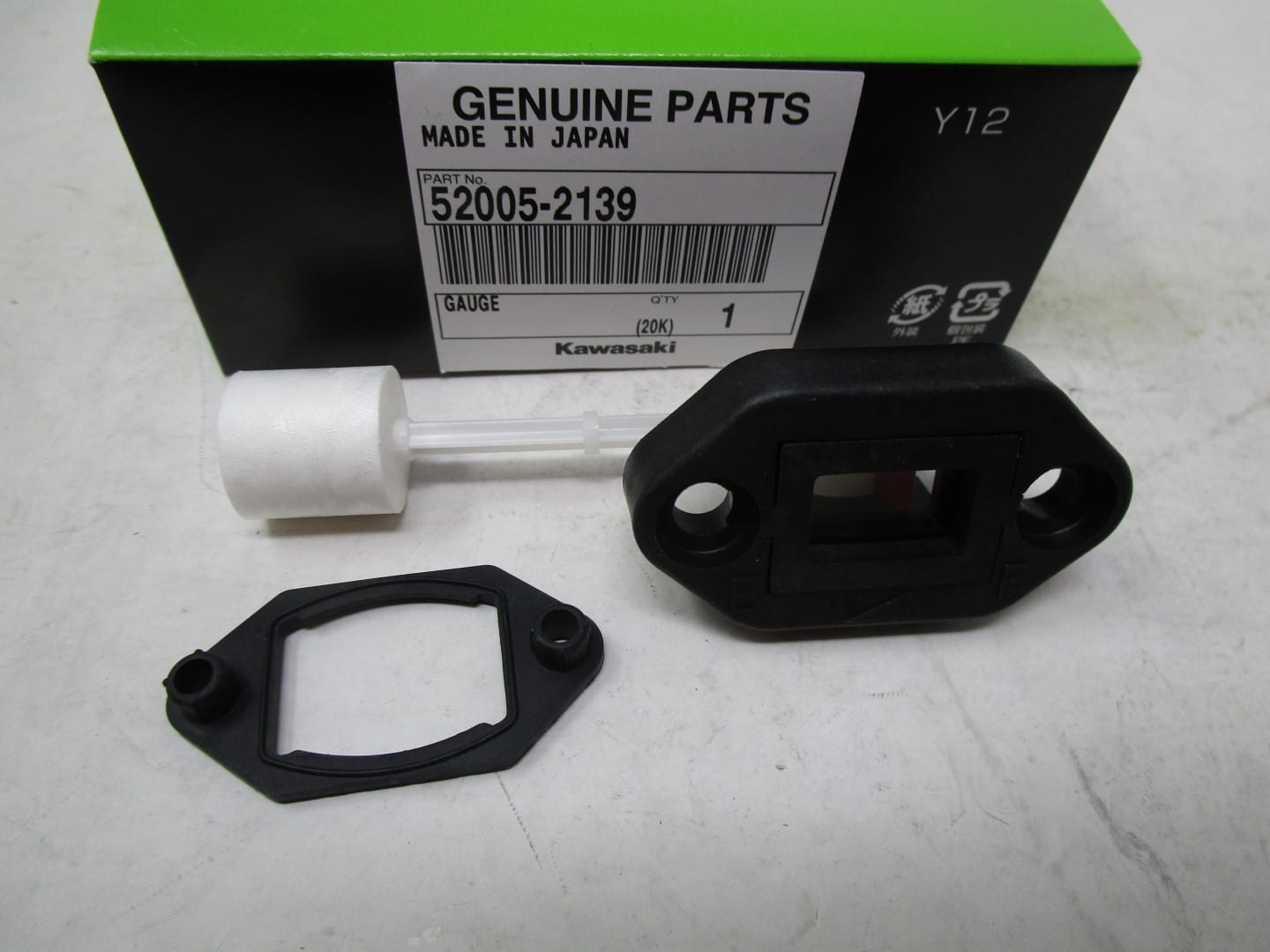 Genuine Kawasaki 52005-2139 Fuel Gas Gauge FE120D FE120G FE170D Toro 1000 Flex 21