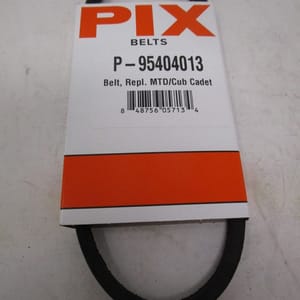 For MTD & Cub Cadet 954-04013, Snow Thrower 3/8" X 21" V-Belt in a Pix P-95404013