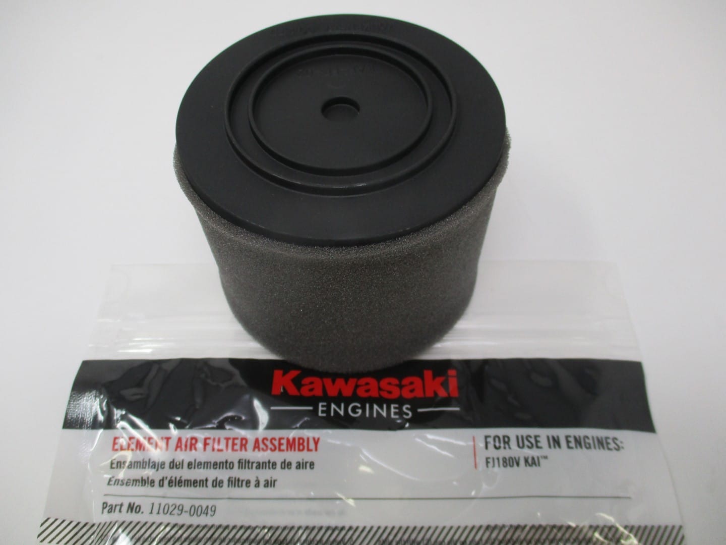Genuine Kawasaki 11029-0049 11029-0032 Air & Pre-Filter FJ180V Exmark Toro