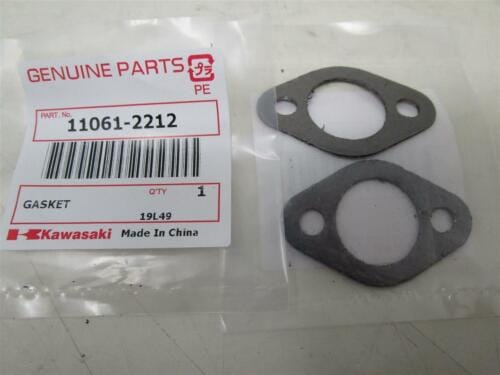 2 Genuine Kawasaki Muffler Gasket 11061-2212 for FJ180V Toro Timemaster