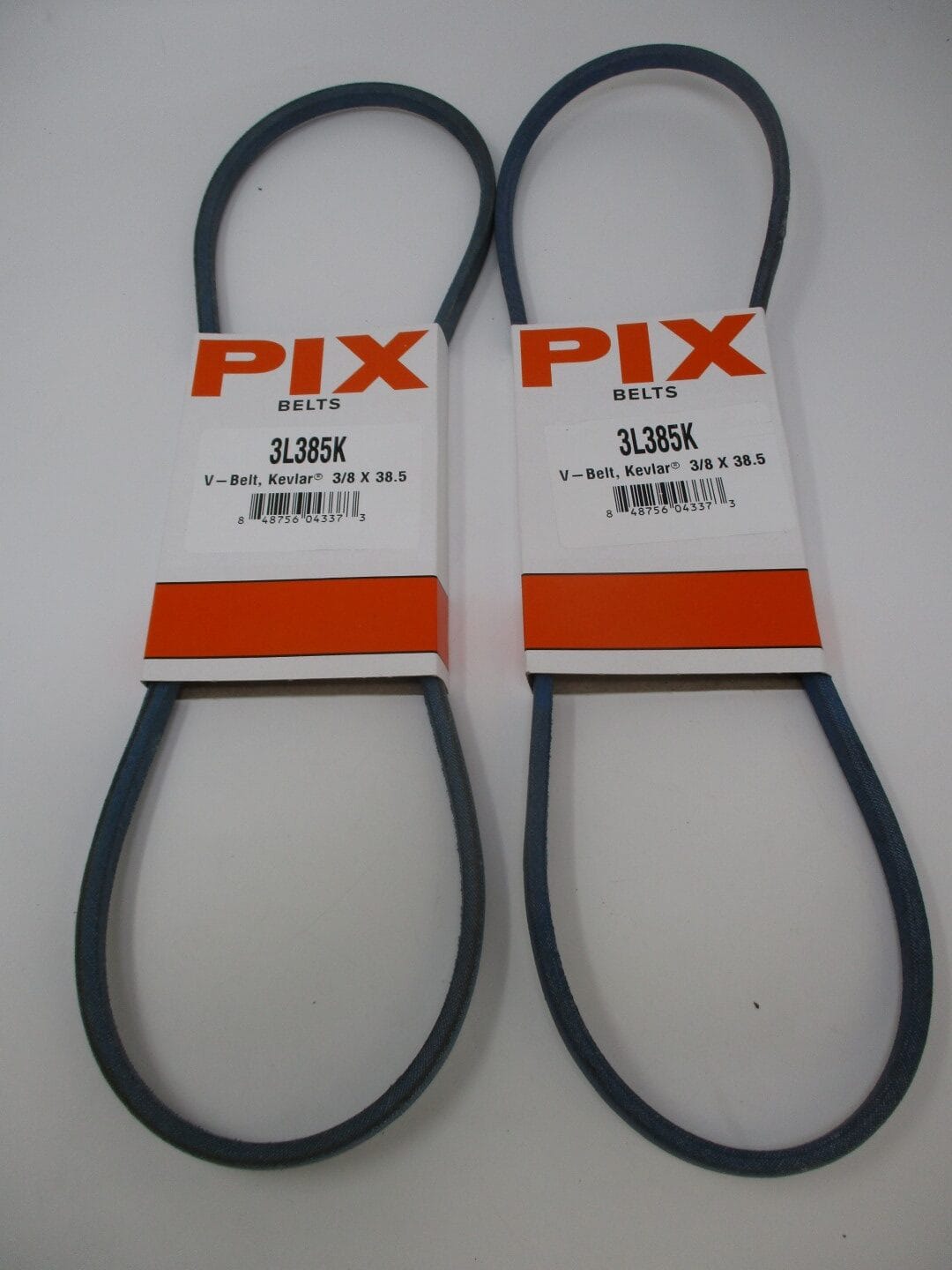 2 For Briggs & Stratton 820893 117-4922 38 V-Belt in a Pix 3L385