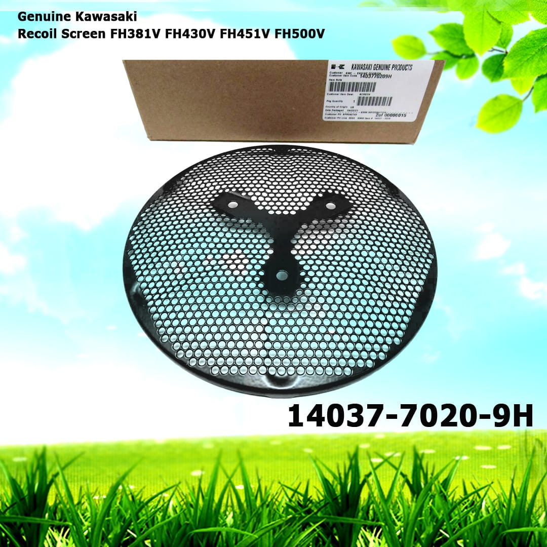 Genuine Kawasaki 14037-7020-9H Recoil Screen FH381V FH430V FH451V FH500V