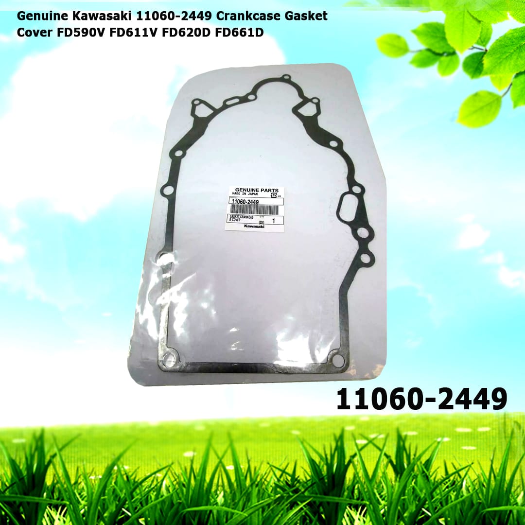 Genuine Kawasaki 11060-2449 Crankcase Gasket Cover FD590V FD611V FD620D FD661D