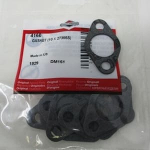 10 Packs Briggs & Stratton 4160 / 27355S Intake Gasket (Fits Carburetor 299437)