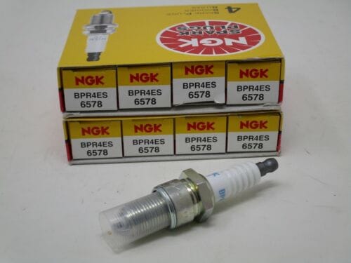 8 Genuine NGK 6578 BPR4ES Spark Plug's SOLID Standard Plug Lawnmower