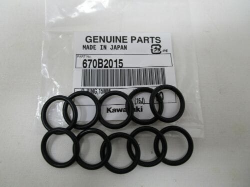 10 Genuine Kawasaki 670B2015 O-Ring FE120D FE170D FE250D FE290D FE350D FE400