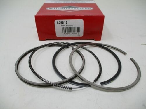 1 Set Genuine Briggs & Stratton 825512 Piston Rings STD Daihatsu Toro DM950 Chrome