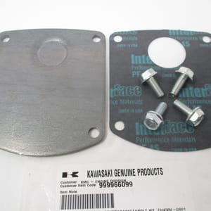 Genuine OEM Kawasaki 99996-6099 Breather Cover & Gasket & Bolts FH430V