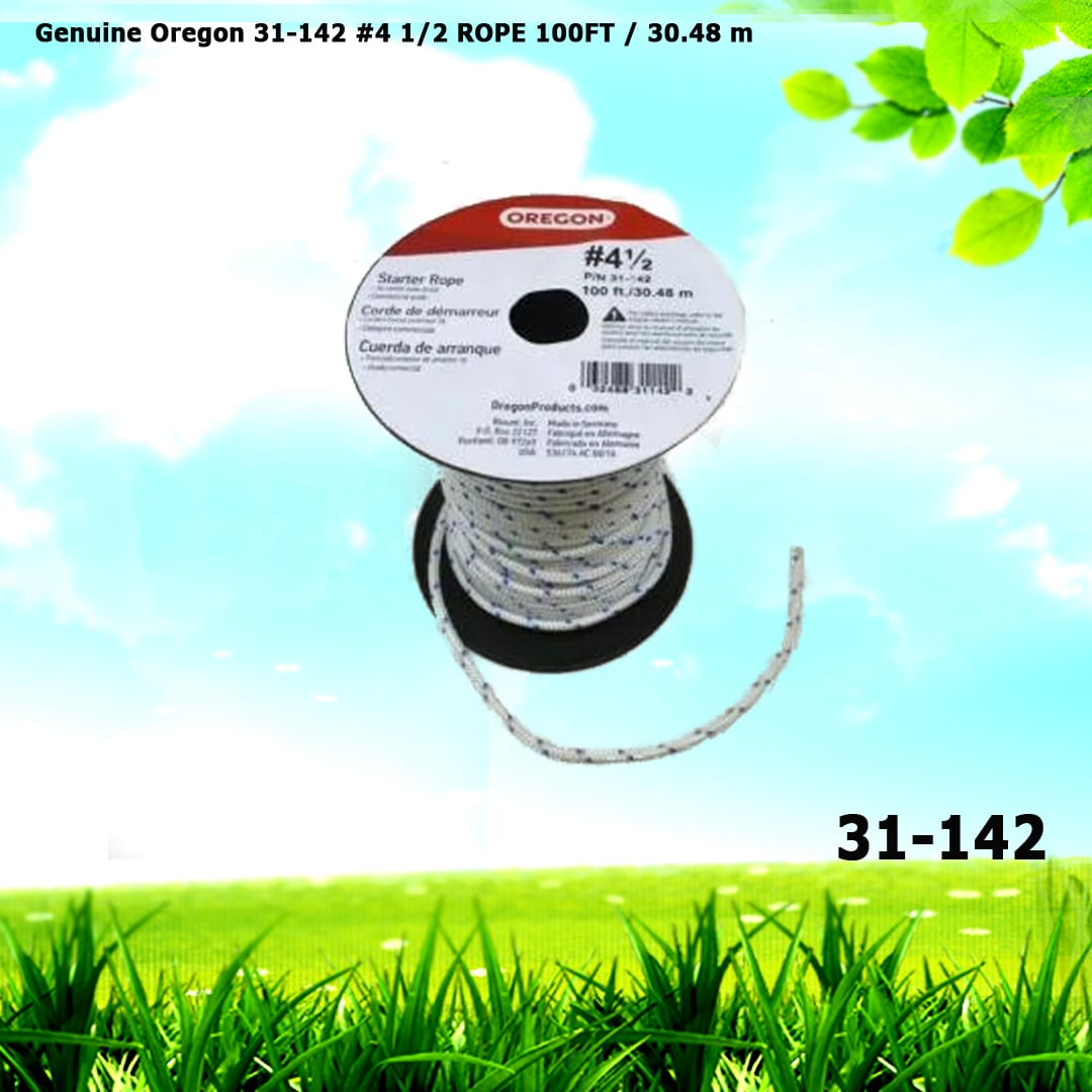 Genuine Oregon 31-142 #4 1/2 ROPE 100FT / 30.48 m
