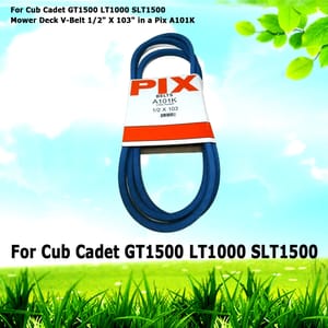 For Cub Cadet GT1500 LT1000 SLT1500 Mower Deck V-Belt