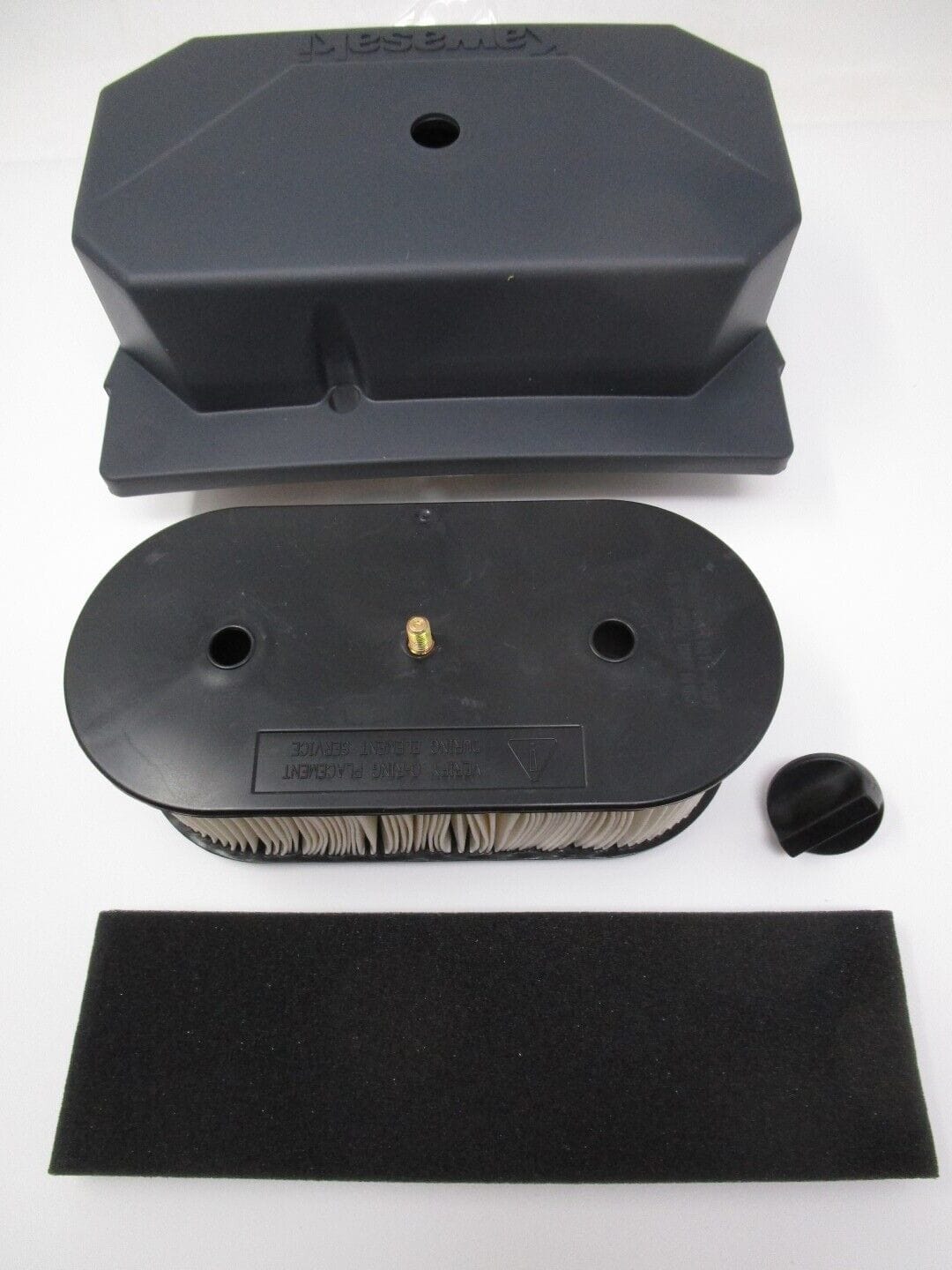 Genuine Kawasaki 11011-7045 & 11013-7031 Pre-Air Filter & Cover / Nut