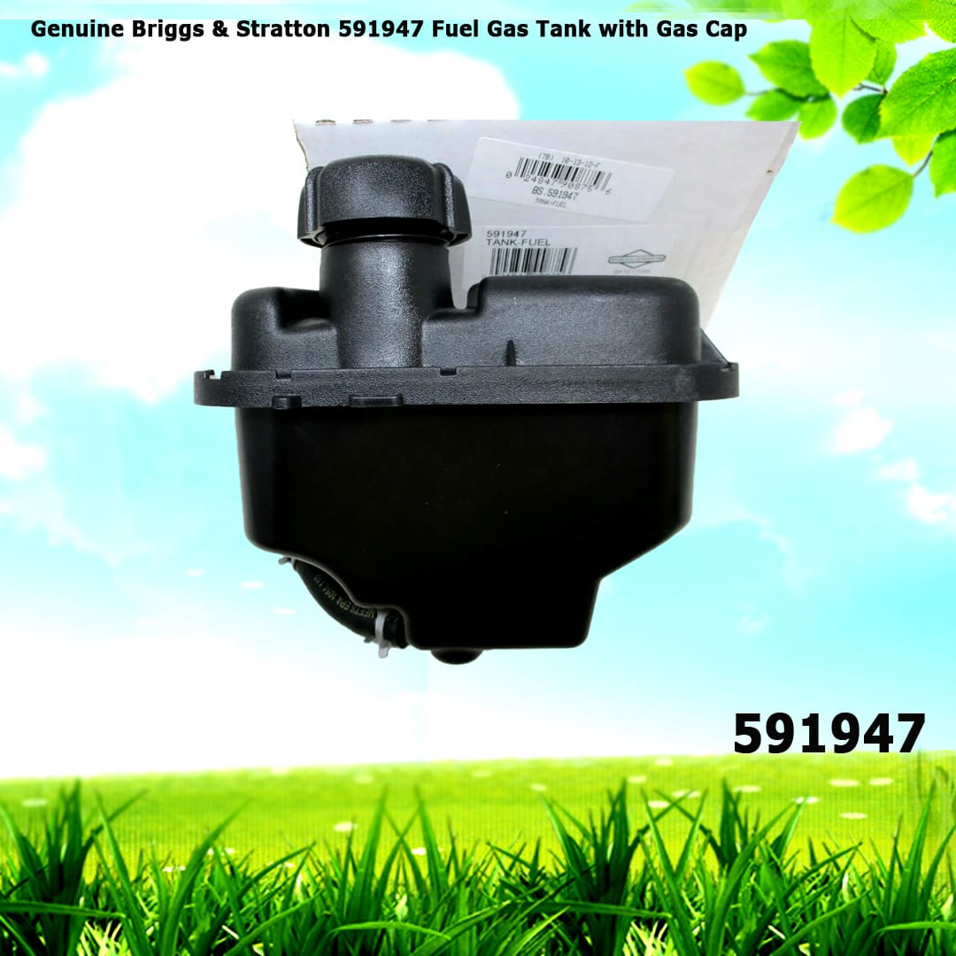 Genuine Briggs & Stratton 591947 Fuel Gas Tank with Gas Cap
