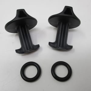 2 of each Genuine Kawasaki 92210-1730 Air Filter Cover Nuts & 92055-7025 O-Rings FS481V, FS541V, FS600V