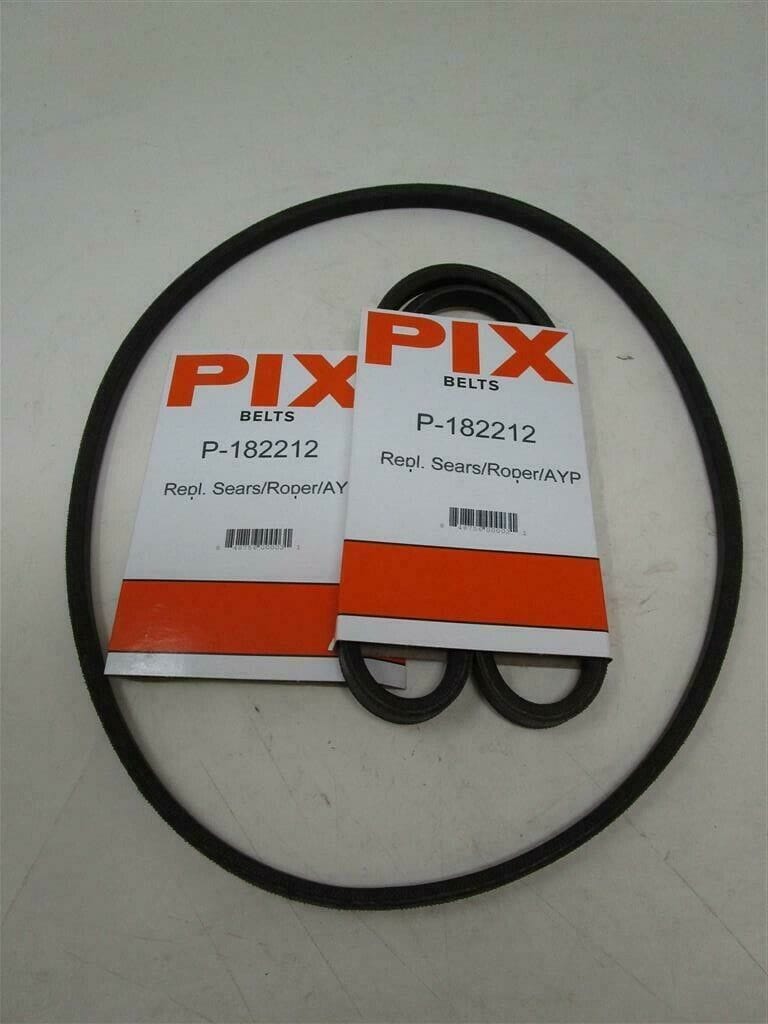 2 Pcs For Bad Boy Craftsman 182212 Ariens Gravely AYP 3/8" X 34 5/8" V-Belt in a Pix P-182212