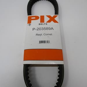 For EZ-GO 8487 Comet Clutch Golf Cart Torque Converter 27" Belt in a Pix P-203589A