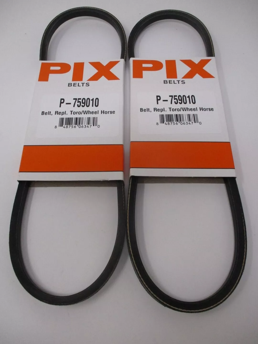 2 For Toro 75-9010 Snowthrower Powerlite CCR 38170 Drive Belt 3/8"x 29-1/4" in a Pix P-759010