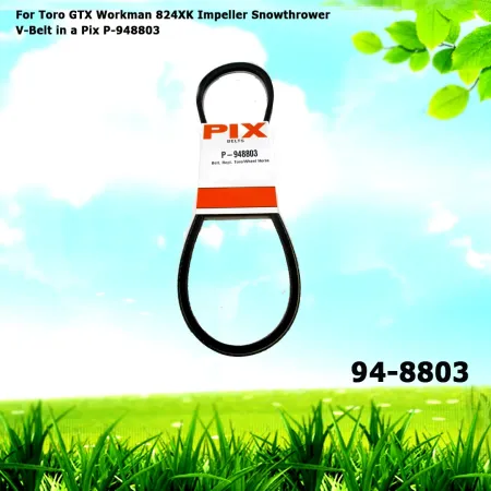 For Toro 94-8803 GTX Workman 824XK Impeller Snowthrower V-Belt in a Pix P-948803