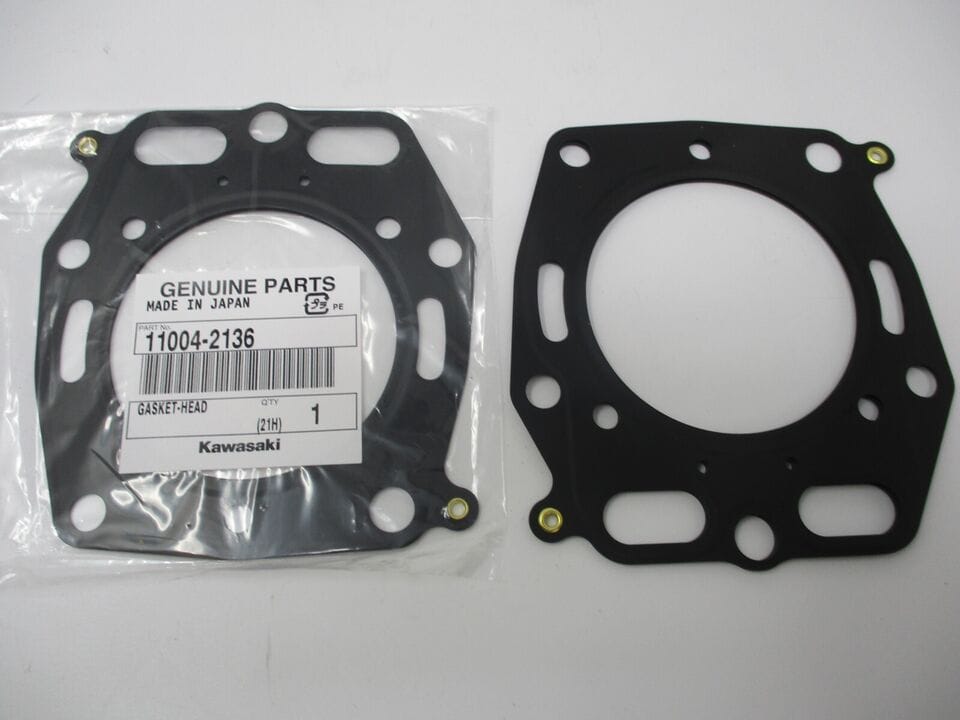 2 Genuine Kawasaki 11004-2136 Metal Head Gasket FD501D Engine