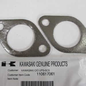 2 Genuine Kawasaki 11061-7061 Muffler Gaskets FX921V FXT00V