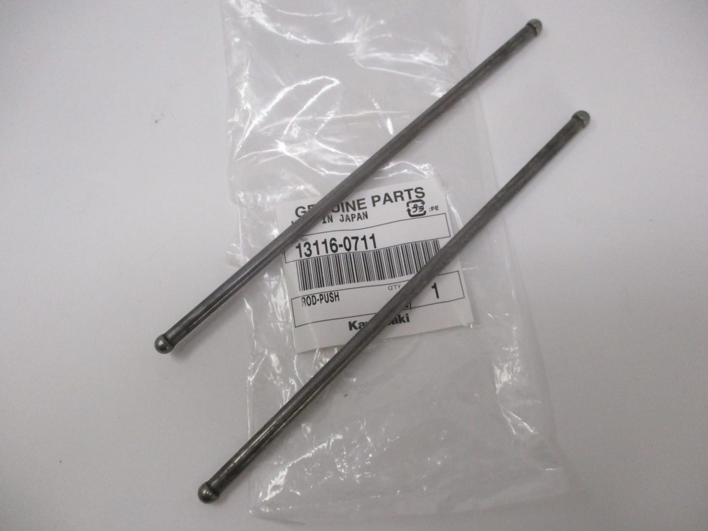 2 Pcs Genuine Kawasaki 13116-0711 Push Rod FX921V FXT00V 13116-7005