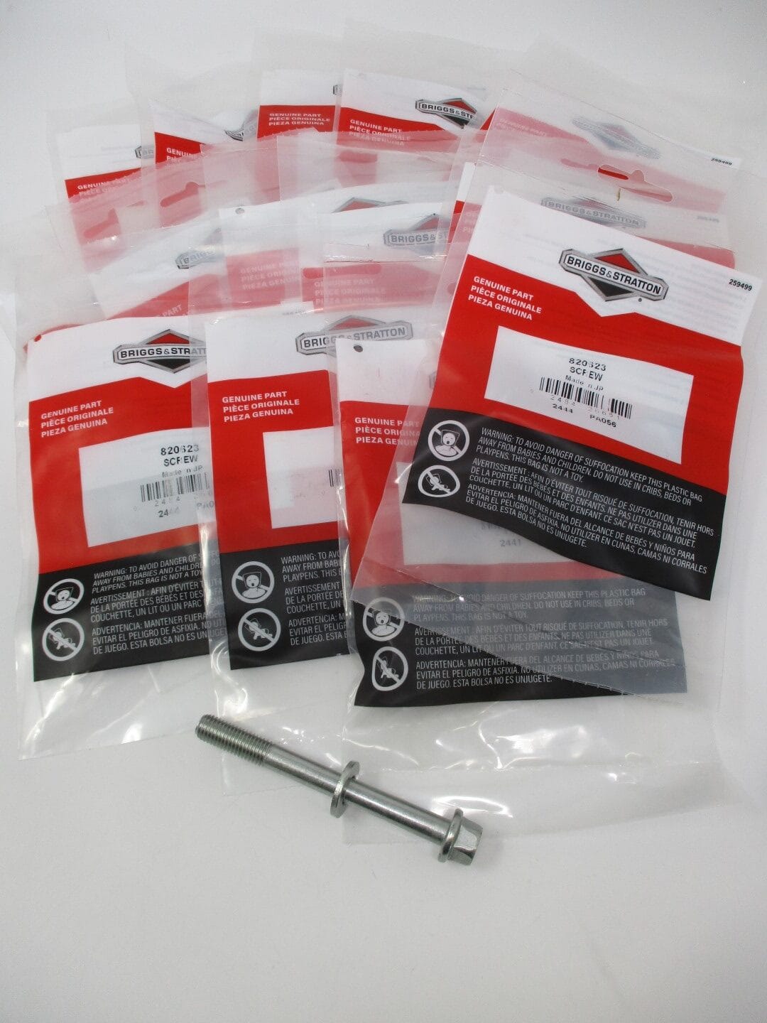 14 Genuine Briggs & Stratton 820623 9mm Head Bolts Toro Daihatsu DM950D DM850D