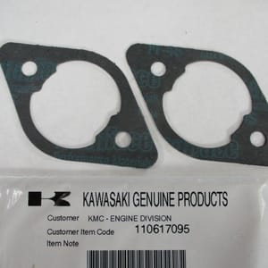 2 Genuine Kawasaki  11061-7095 Air Cleaner Gasket FR541V, FR600V, FS481V