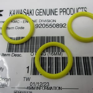 3 Genuine Kawasaki 92055-0892 O-Rings Oil Seal FH430V FH721D FR541V FR600V