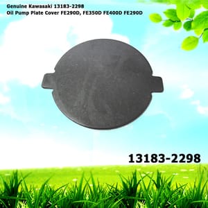 Genuine Kawasaki 13183-2298 Oil Pump Plate Cover FE290D FE350D FE400D FE290D