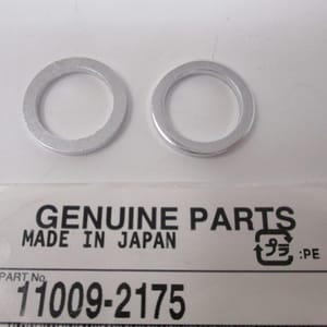 2 Genuine Kawasaki 11009-2175 Gasket Oil Drain Plug Seat FE290D FE350D FE400D