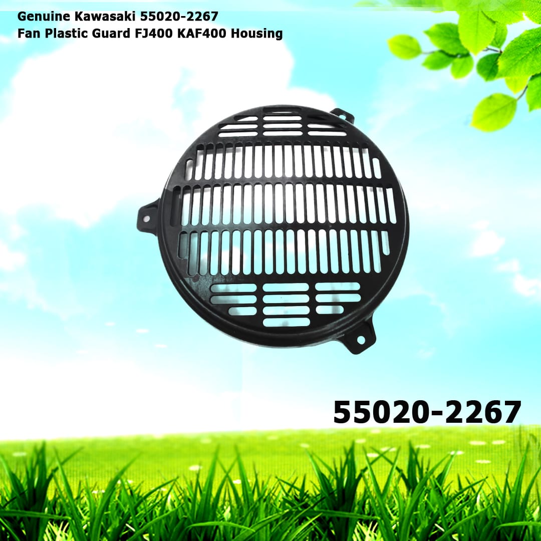 Genuine Kawasaki 55020-2267 Fan Plastic Guard FJ400 KAF400 Housing