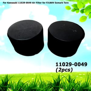 2 For Kawasaki 11029-0049 Air Filter for FJ180V Exmark Toro