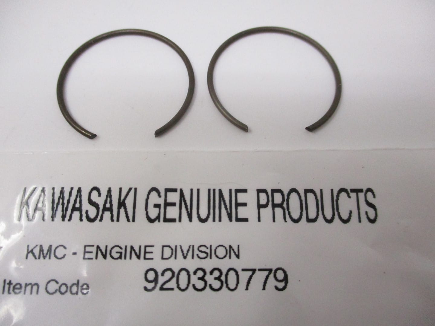 2 Genuine Kawasaki 92033-0779 Snap-Ring Piston Pin FX751V FX801V FX820V FX850V