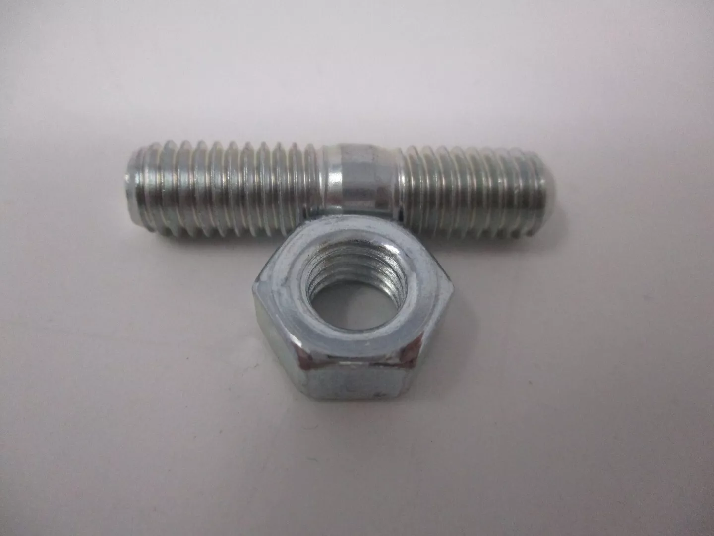 1 Genuine Kawasaki 172BA0818 Double End Exhaust Bolts Stud 8 X 18 mm with Nut M8-1.25