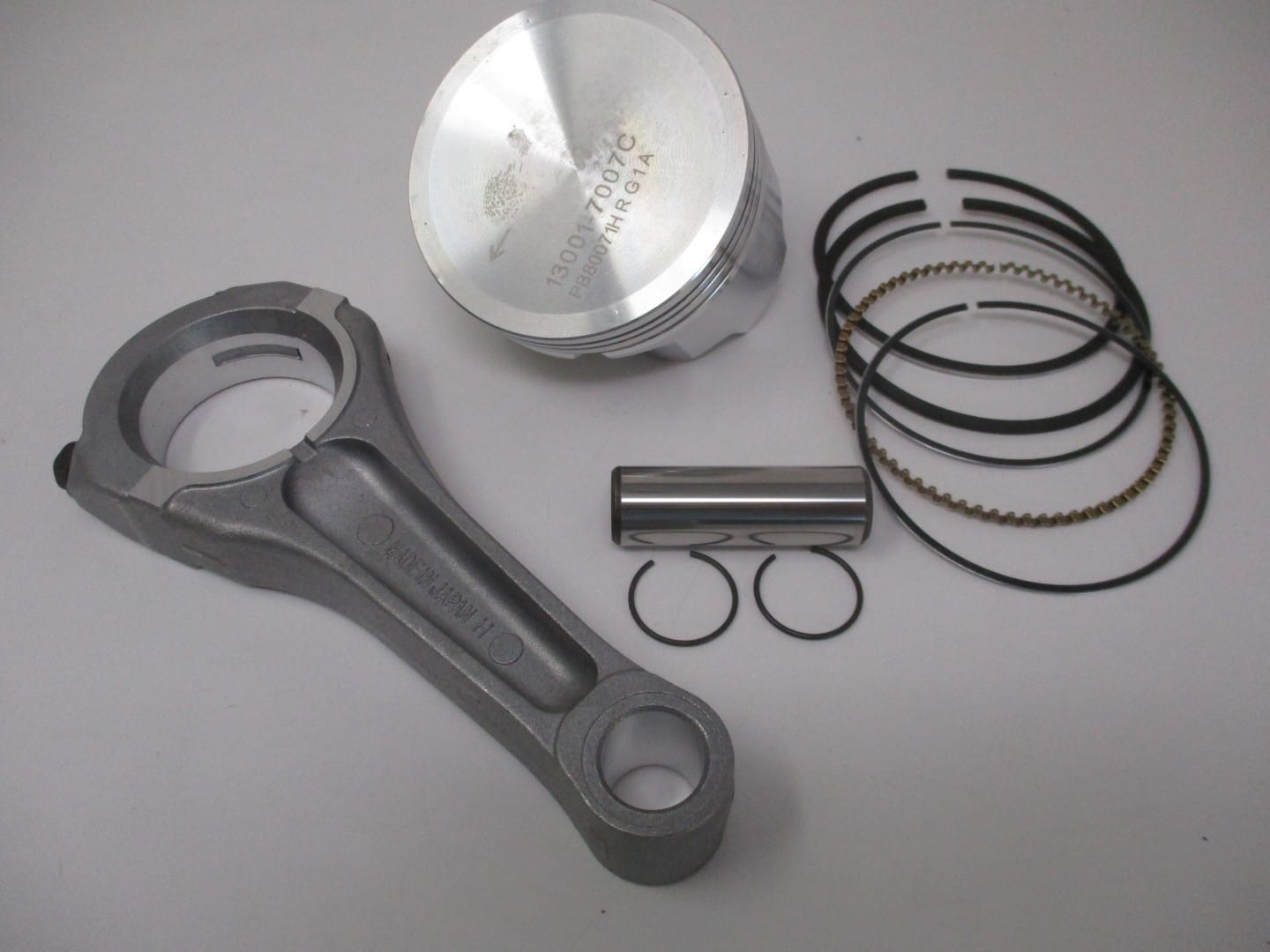 Genuine Kawasaki 13001-7007 Piston & 13008-6058 Rings Rod STD FH641V FH661V