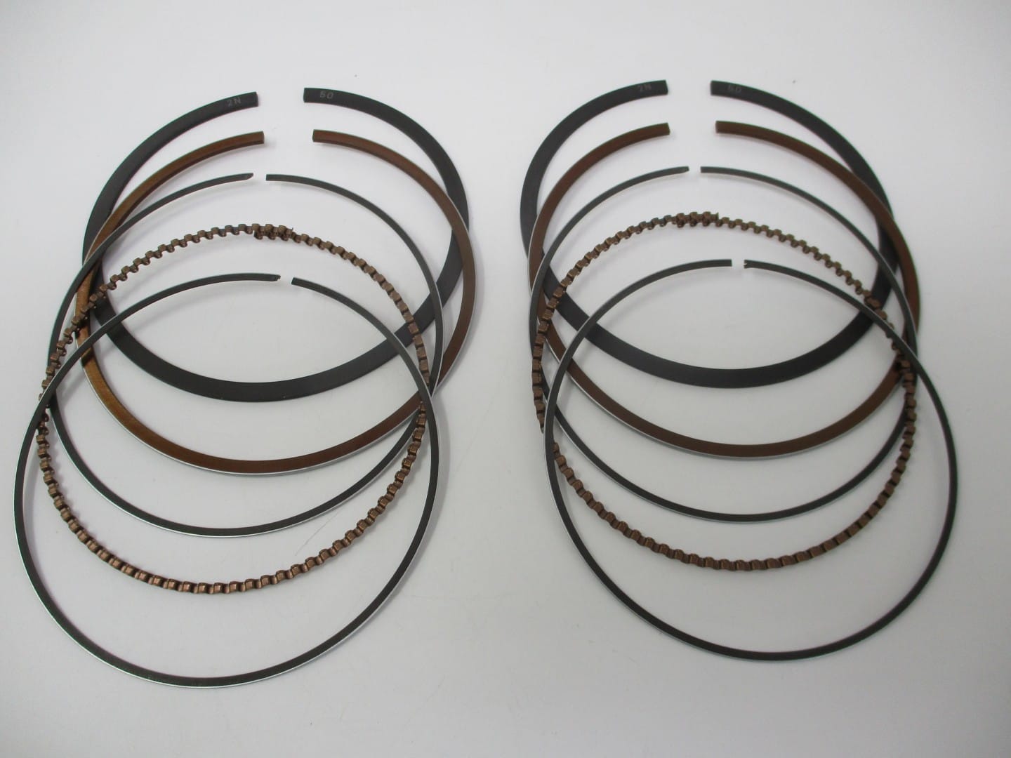 2 Genuine Kawasaki 13025-0014 Piston Rings OS Oversize 0.5 FX921V FXT00V