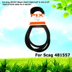 For Scag 481557 Mower DecK V-Belt 22CH STT61B-22KA