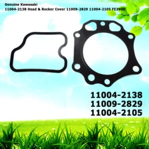 Genuine Kawasaki 11004-2138 Head & Rocker Cover 11009-2829 11004-2105 FE290D