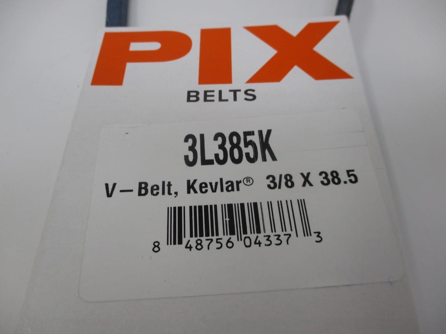 For Briggs & Stratton 820893 117-4922 38 V-Belt Made with Kevlar in a Pix 3L385 - Image 3