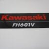 Genuine Kawasaki FH601V Engine Decal 56080-0825