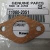 Genuine Kawasaki 11060-2051 Carburetor Gasket 15004-2030 FE120D, FE170D FJ100D