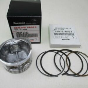 Genuine Kawasaki 13001-2192 13008-6027 Piston & Rings Toro 93-8502 93-8503 FE120D