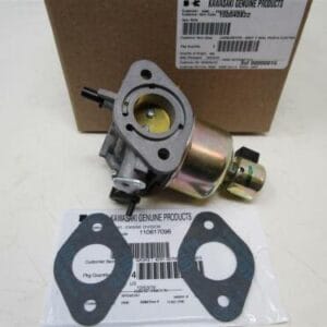 Genuine Kawasaki 15004-0822 Carburetor with 2 gaskets 11061-7096 Carburetor FS481V