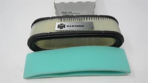 Genuine Briggs & Stratton 394019S & 272490S Air Filter & Pre Filter